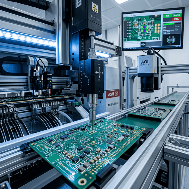 Electronics manufacturing with IRIS